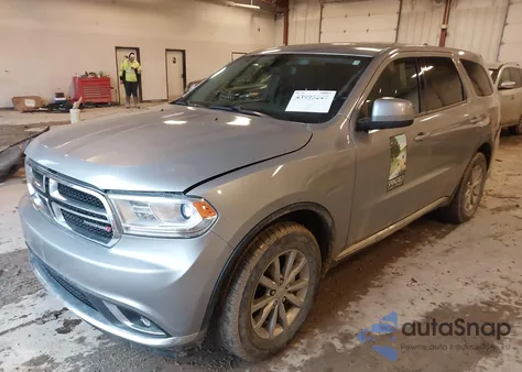 2018 Dodge Durango Sxt Awd z USA, uszkodzony, nr VIN 1C4RDJAGXJC415503